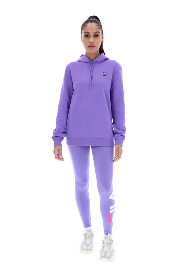 Legging Fila Mulher Roxo - Fila Avril Outlet Portugal,ULJZ-57984